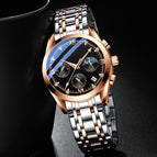 Rose Black / Steel belt