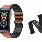 Soporte de ECG con cinturón marrón