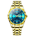 Men's Gold Shell Green