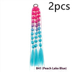 Pink And Lake Blue / 2pcs