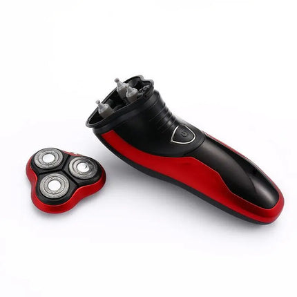 Men's Razor Rotary Waterproof Electric Shaver Pop-Up Trimmer Wet Dry Cordless Upishoppy