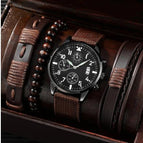 Black three eyed canvas brown