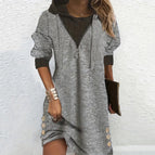 Printed Zipper Gray
