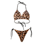 Leopardo con almohadilla para el pecho