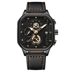 Black Shell Gold Surface