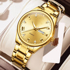 Steel strip all gold