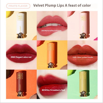 Macaron Diamond Velvet Charm 5 Pieces Lipstick Kit Dropshipman