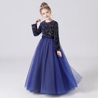 Manga Larga Azul Lago