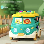 Un bus vert a heurté une souris terrestre