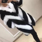 Black White