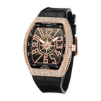 1black belt rose gold shell