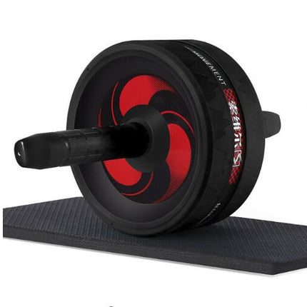 2-in-1 Ab Roller and Jump Rope Set with Mat - Noiseless Abdominal Wheel for Arm, Waist, Leg Exercises and Gym Fitness Upishoppy