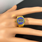 Gold Dark Blue