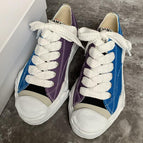 Blue with purple