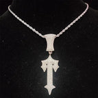 Silver / 20inch(50CM) 3