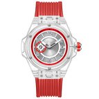 Transparent White Red 1