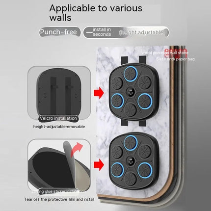 Music Boxing Target Wall Fitness Equipment Upishoppy