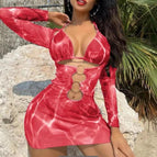 Printing And Dyeing Red