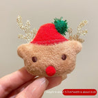 Red Christmas Hat Elk