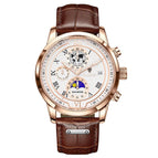 Rose gold white