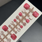 B217 Rose Sequins Toenail