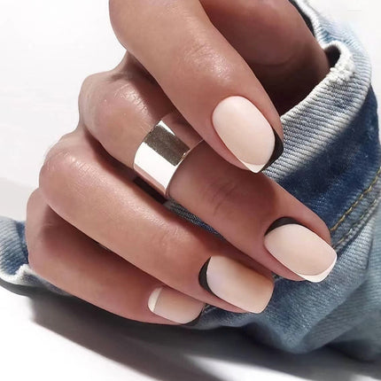 Double-piece Frosted Manicure