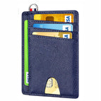 Cross Pattern Purplish Blue PU