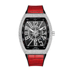 2red with silver shell