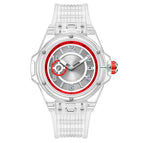 Transparent White Red 2