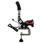 Freno de mano negro con abrazadera