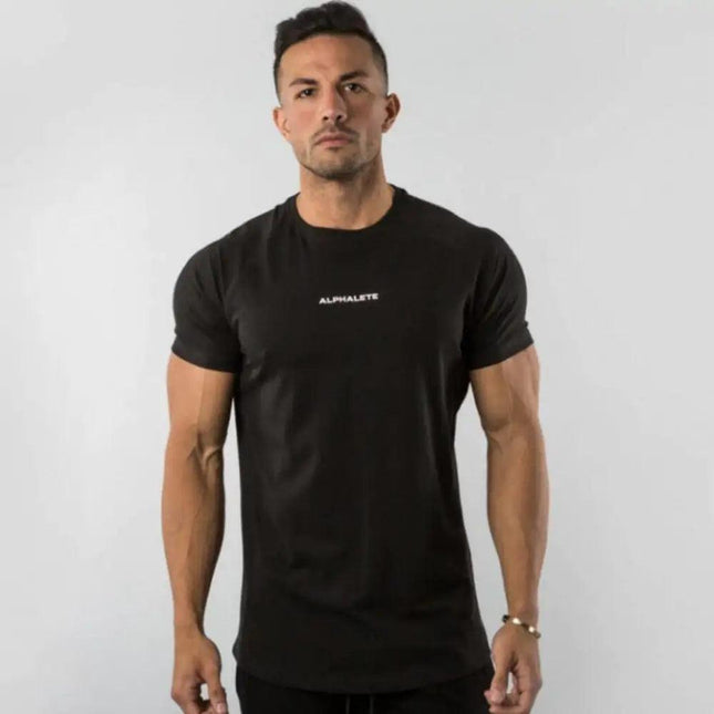 Men Fitted Gym T-Shirt - Viva Vista Store