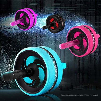 2-in-1 Ab Roller and Jump Rope Set with Mat - Noiseless Abdominal Wheel for Arm, Waist, Leg Exercises and Gym Fitness Upishoppy