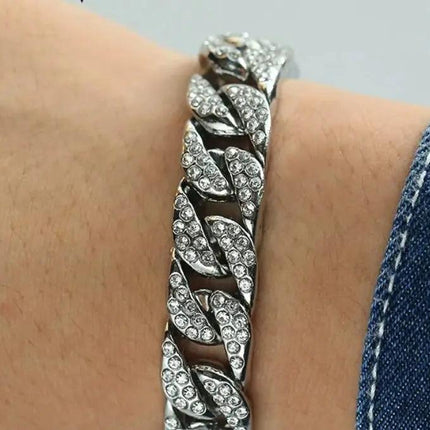 Miami Curb Cuban Chain Bracelet - Viva Vista Store