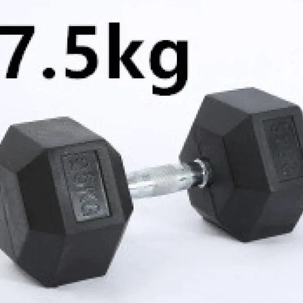 HexGrip Rubber-Coated Fixed Dumbbell Upishoppy