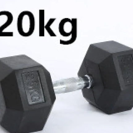 HexGrip Rubber-Coated Fixed Dumbbell Upishoppy
