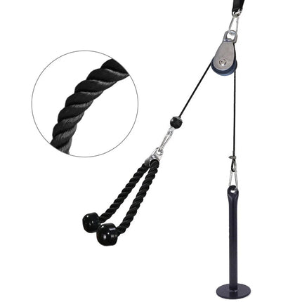 DIY Fitness Pulley Cable System Upishoppy