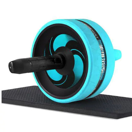 2-in-1 Ab Roller and Jump Rope Set with Mat - Noiseless Abdominal Wheel for Arm, Waist, Leg Exercises and Gym Fitness Upishoppy