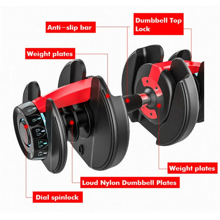 Adjustable Dumbbell Set Upishoppy
