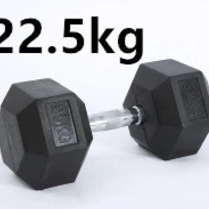 HexGrip Rubber-Coated Fixed Dumbbell Upishoppy
