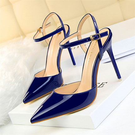 Pointed Toe Thin Heel Dress Shoes Upishoppy