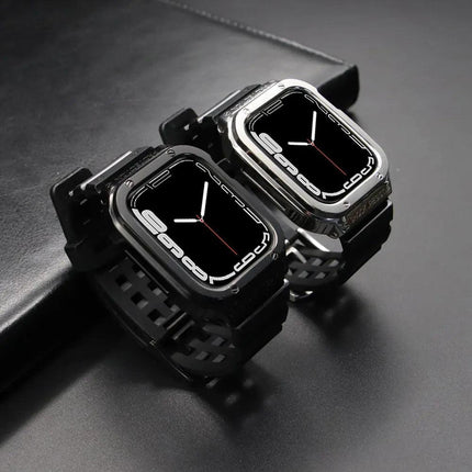 Watch Band Stainless Steel and Rubber - Viva Vista Store