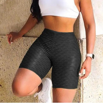 Textured Push Up Fitness Shorts Upishoppy