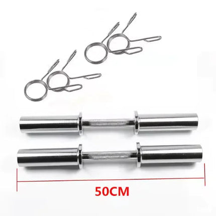 Φ50mm Solid Dumbbell Handle: 2-Inch Home Gym Bar for Weight Lifting and Arm Workouts Upishoppy
