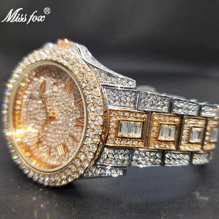 Masculino Diamond Quartz Watches - Viva Vista Store