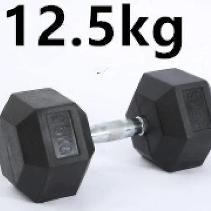 HexGrip Rubber-Coated Fixed Dumbbell Upishoppy