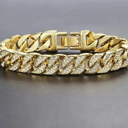 Miami Curb Cuban Chain Bracelet - Viva Vista Store