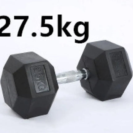 HexGrip Rubber-Coated Fixed Dumbbell Upishoppy