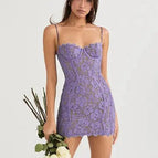 Mini Purple Dress