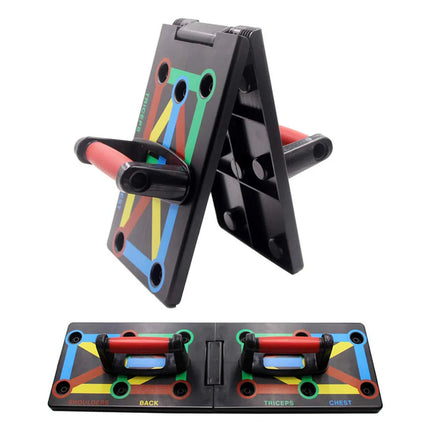 Push Up Rack Board 9 in 1 Body Building Fitness Upishoppy