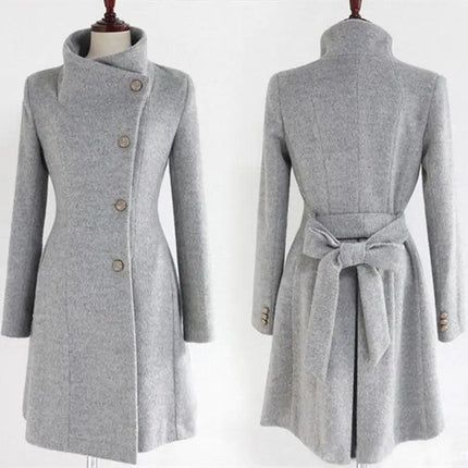 Winter Cashmere Long Women's Coat - Viva Vista Store